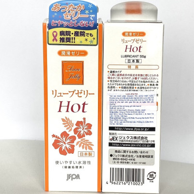 Gel Bôi Trơn Gốc Nước - Tạo Ấm - Của Nhật - Jex Luve Jelly Hot - Chính Hãng
