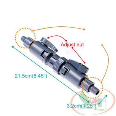 Van khóa đôi Ista Double Tap nối 12, 16 mm điều chỉnh hãm dòng chảy máy bơm lọc
