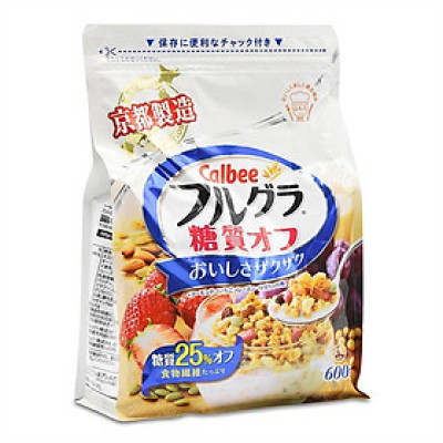 Combo 1 thùng (6 gói) ngũ cốc Calbee Nhật Bản date mới