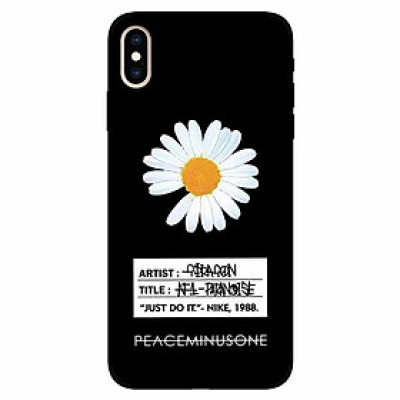 Ốp lưng in cho Iphone X/ Xs Mẫu Cúc To Có Nhãn