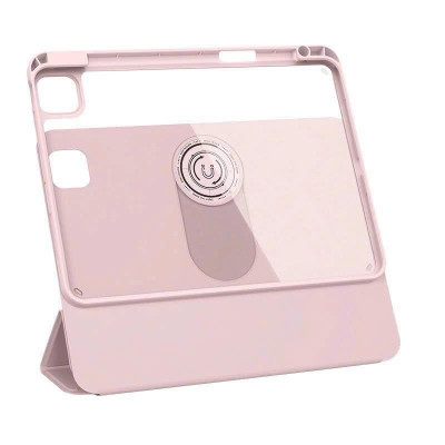 Bao Da cho iPad Pro 11 inch M4 2024 Cao Cấp Xoay 360 hiệu WIWU Rotative Magnetic Case Tháo Rời Kèm Khe Bút Chống Sốc - Hàng chính hãng