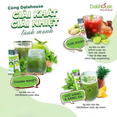 Bột Cải Bó Xôi Hữu Cơ Nguyên Chất Sấy Lạnh Dalahouse - Phòng Chống Tiểu Đường, Bổ Máu, Hỗ Trợ Táo Bón, Bài Tiết Tốt, Bảo Vệ Tim Mạch, Giúp Xương Chắc Khỏe, Giảm Nguy Cơ Ung Thư Buồng Trứng, Phòng Ngừa Ung Thư Tiền Liệt Tuyến, Bảo Vệ Mắt, Hạn Chế Béo Phì