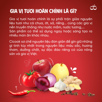 Bộ Xốt Gia Vị Ướp Nướng Mắc Khén Cicook
