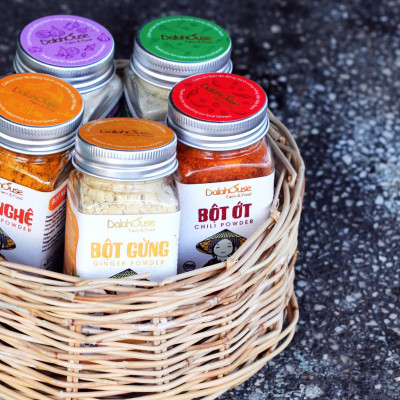 Nghệ bột hữu cơ Dalahouse - Bộtnghệ nếp nguyên chất sấy lạnh - Trải nghiệm cảm giác đơn giản trong bếp với các món ăn cầu kỳ