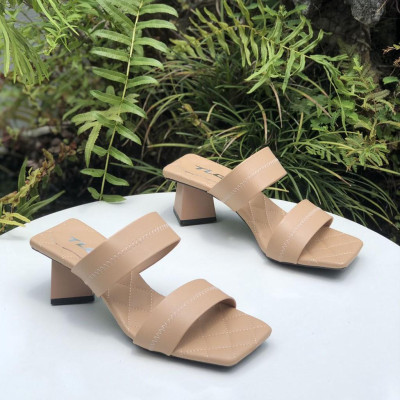 Guốc 5 phân gót thoi hot trend  trẻ trung năng động 21422