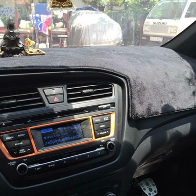 Thảm Nỉ Chống Nóng Táp Lô Xe Ô Tô Hyundai Grand I10 2010 CATA TAPLOHYUI10 - 10 (Đen)