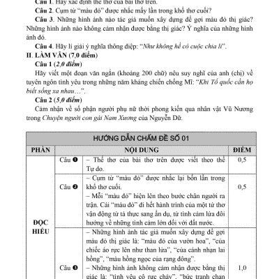 Giúp Em Chinh Phục Kì Thi Vào Lớp 10 Ngữ Văn
