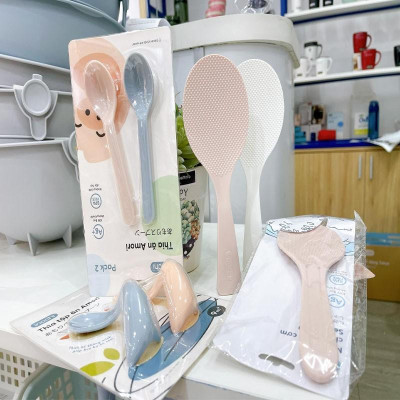 Bộ 02 Thìa (Muỗng) Tập Ăn Cho Bé Amori INOCHI