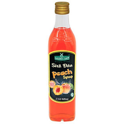Siro Đào Golden Farm 520ml