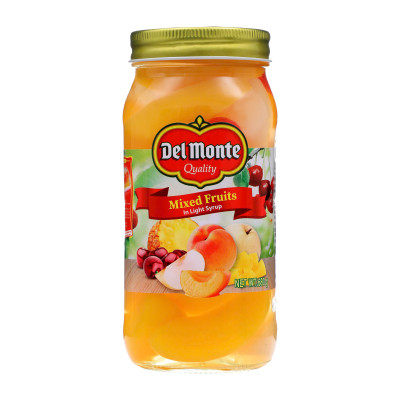 Trái Cây Hỗn Hợp Ngâm Đường Del Monte 680g - Thương Hiệu Mỹ, SX China | Del Monte Mixed Fruits in Light Syrup 680g
