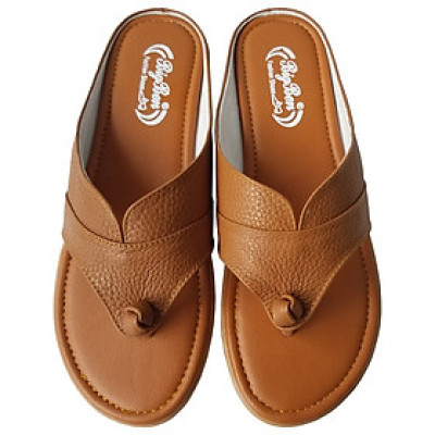 Dép Xỏ Ngón Nữ Da Bò Thật BIGGBEN Cao Cấp DXN50