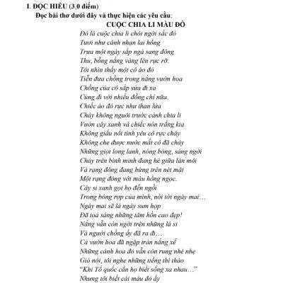 Giúp Em Chinh Phục Kì Thi Vào Lớp 10 Ngữ Văn