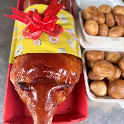 Muối nổ bì giòn da cốm 500gr