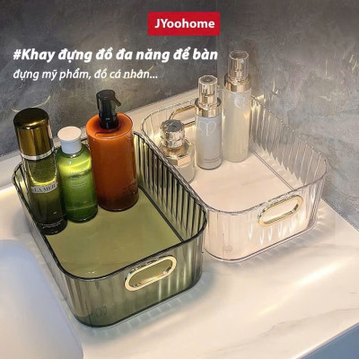 Khay Đựng Đồ Mỹ Phẩm Đa Năng, Hộp Lưu Trữ Để Bàn Trang Điểm Tiết Kiệm Không Gian - HÀNG CHÍNH HÃNG MINIIN