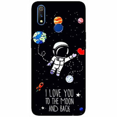 Ốp lưng dành cho Realme 3 mẫu Tình Yêu Vũ Trụ 1