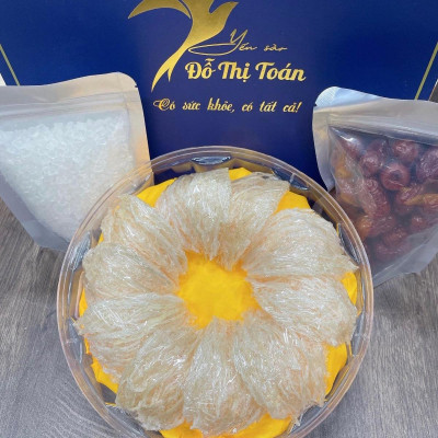 TINH CHẾ LOẠI 50GR 10 TAI - YẾN SÀO ĐỖ THỊ TOÁN - QUÀ TẶNG CAO CẤP YẾN SÀO - TĂNG CƯỜNG SỨC KHỎE