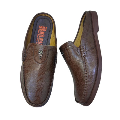 Dép Bít Mũi Nam HÀ NAM Da Bò Thật Cao Cấp GSB20131