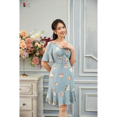 Đầm xòe đuôi cá Tri