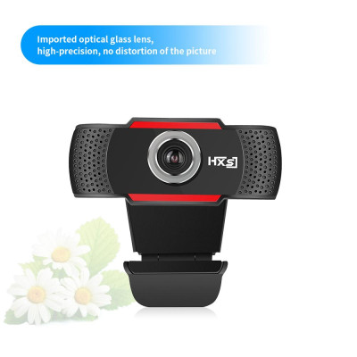 Webcam HXSJ S30 720P  Hướng dẫn sử dụng Máy ảnh Máy tính Tiêu điểm Tích hợp Micrô hấp thụ âm thanh Máy ảnh Web Cuộc gọi Video cho PC