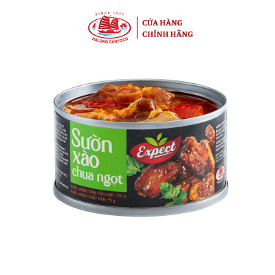 Sườn Xào Chua Ngọt EXPECT 170g - Đồ Hộp Hạ Long