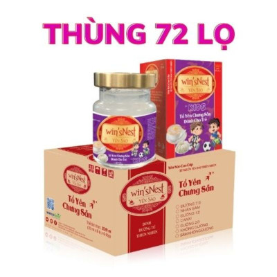 Thùng 72 lọ Yến Sào Win