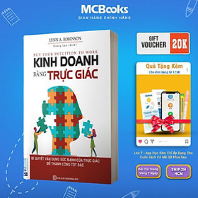 Sách - Kinh Doanh Bằng Trực Giác - MCBooks