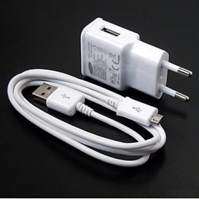 Bộ Củ Sạc Và Dây cáp Sạc Samsung Micro USB Dùng Cho Điên Thoại Android - Hàng chính hãng