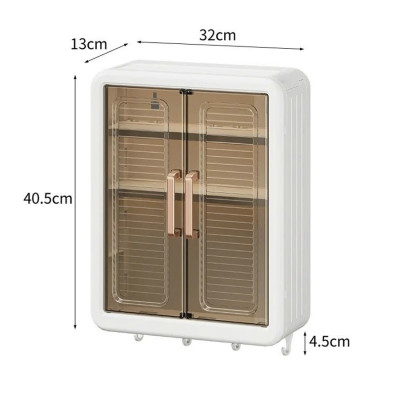 Tủ Đựng Đồ Nhà Tắm Đa Năng Có Cánh Cửa Hút Nam Châm Chống Bụi Bặm Chống Nước