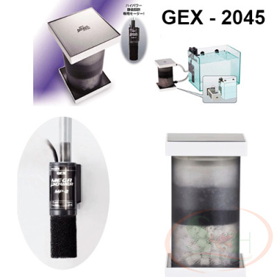 Lọc Thùng GEX Mega Power Filter Bơm Rời Cao Cấp