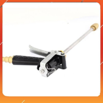 Bộ dây vòi xịt nước rửa xe, tưới cây , tăng áp 3 lần, loại 7m, 10m 206318 đầu đồng, cút,nối đen+  khăn phượt