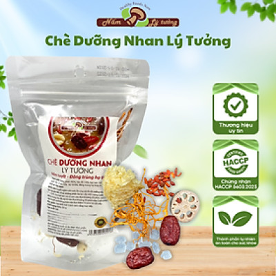 Chè Dưỡng Nhan Lý Tưởng Nấm Tuyết Đông Trùng Hạ Thảo 50g