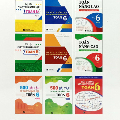 Toán Nâng Cao - Bồi Dưỡng Và Phát Triển Năng Lực Toán Lớp 6 - Tập 2