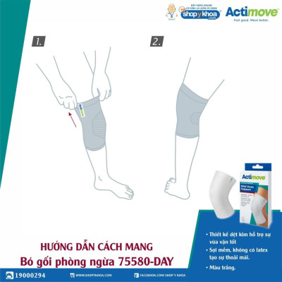 Bó gối phòng ngừa 75580-DAY Actimove Mild Knee Support