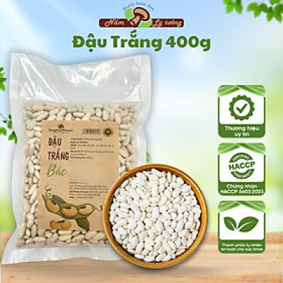 Đậu Trắng / Đỗ Trắng Bắc Lý Tưởng 400g, Lựa Chọn Lý Tưởng Cho Món Ngon