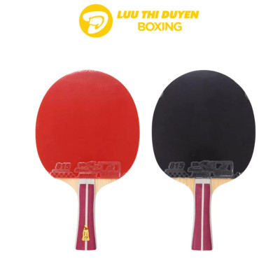 Vợt Bóng Bàn Double Fish - Lừu Thị Duyên Boxing - Model 2AC, 3AC, 4AC, 5AC - Mẫu mới, kèm 2 quả bóng bàn