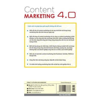 Sách - Content Marketing 4.0 - Nội Dung Hay, Bán Bay Kho Hàng - MCBooks