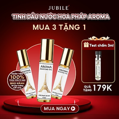 Aroma Floral Shock – Tinh Dầu Nước Hoa Pháp Dạng Lăn 12ml