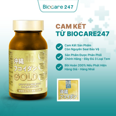 Okinawa Fucoidan Gold – Hỗ trợ điều trị ung thư và chống suy mòn khối cơ