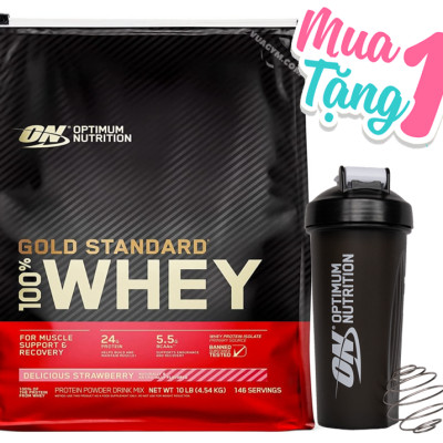 Thực Phẩm Bổ Sung Optimum Nutrition Gold Standard 100% Whey 10lb (4.5kg)