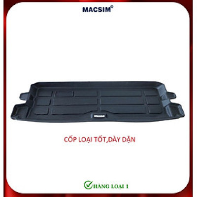 Thảm lót cốp xe ô tô Suzuki Jimny 2018 - nay Nhãn hiệu Macsim chất liệu nhựa TPE cao cấp màu đen