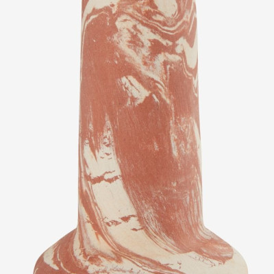 Chân nến | JYSK Urban | gốm | nâu | DK7xC10cm