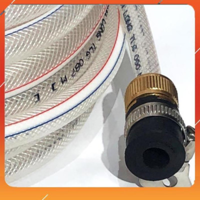 ️Evoucher Bộ dây vòi xịt nước rửa xe, tưới cây , tăng áp 3 lần,loại 3m, 5m 206701-1 đầu đồng,cút nhựa,nối đồng+  đai