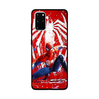 Ốp Lưng Dành Cho Samsung Galaxy S20 Plus mẫu Người Nhện Nền Neon - Hàng Chính Hãng