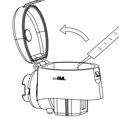 Máy xông mũi họng siêu âm cầm tay MAXVI