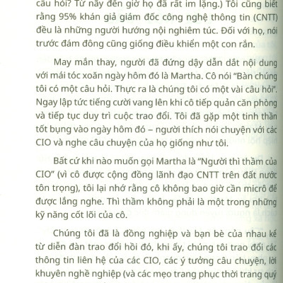 Nghịch Lý CIO  - Hóa Giải Các Mâu Thuẫn Của Lãnh Đạo IT (The CIO Paradox - Batting the Contradictions of IT Leadership) - Martha Heller; Vũ Cẩm Thanh dịch