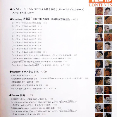 Haikyu!! 10th Chronicle (Japanese Edition)