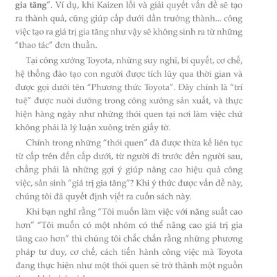 Thói Quen Của Toyota - Nghệ Thuật Nâng Cao Năng Suất Công Việc (Tái Bản 2022)