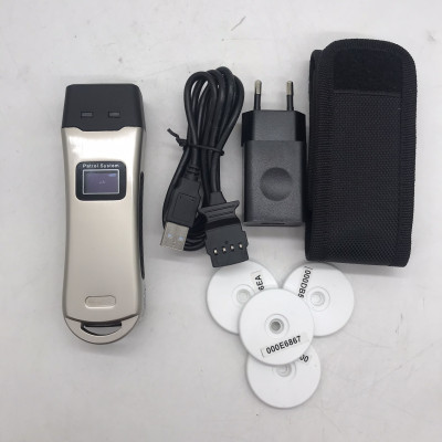 Máy chấm công việc đi tuần tra của bảo vệ tích hợp đèn pin Ronald Jack GS-8800X ( Tặng 10 chíp) - Hàng nhập khẩu