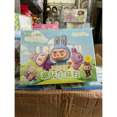 Hộp 12 Túi Mù FullBox Crybaby, Labubu, Blind Box Mini Quà Tặng Cho Các Bé, Mô Hình Mini