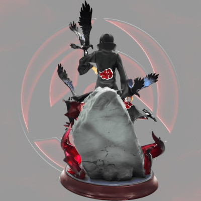 Mô Hình Itachi Hắc Hóa 29Cm Mô Hình Naruto Cao Cấp, Figure Mô Hình Anmie Naruto Đồ Chơi